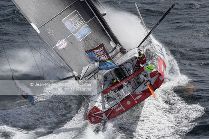 IMOCA MAITRE COQ - JEREMIE BEYOU.