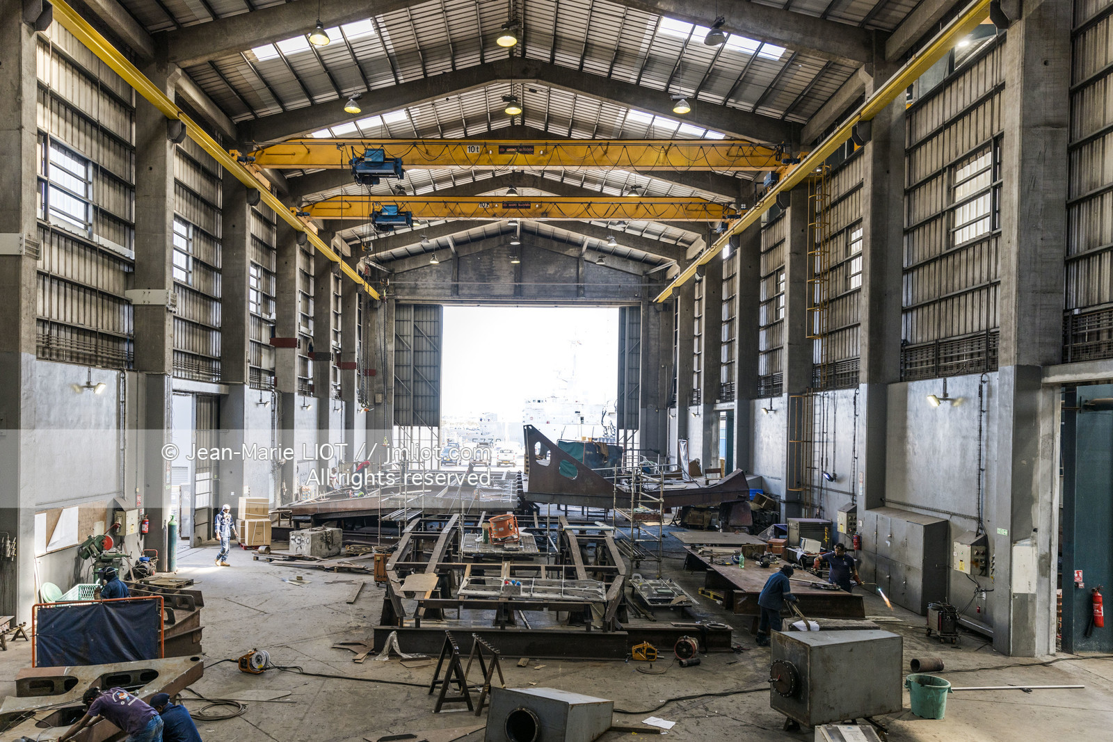 ILE MAURICE - CHANTIER CNOI