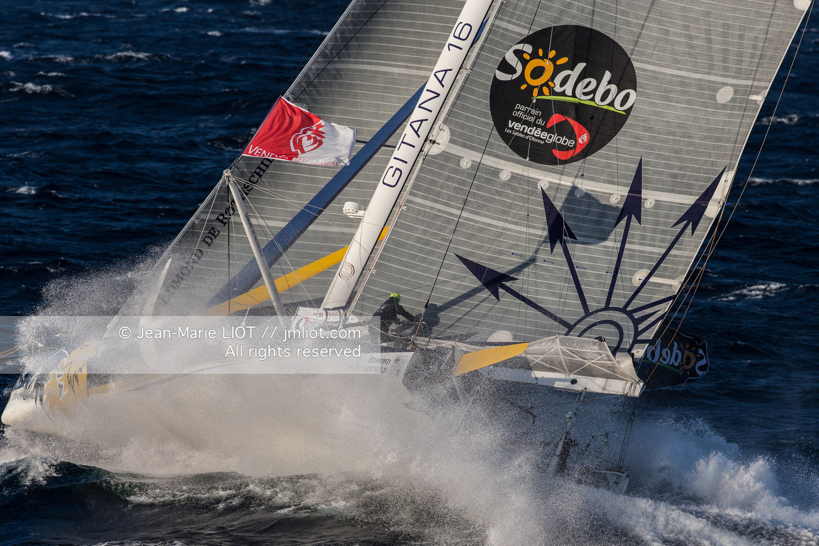 VENDEE GLOBE 2016-2017 - SEBASTIEN JOSSE - EDMOND DE ROTSCHILD