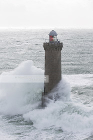 Les phares d'Iroise dans la tempête Ruth