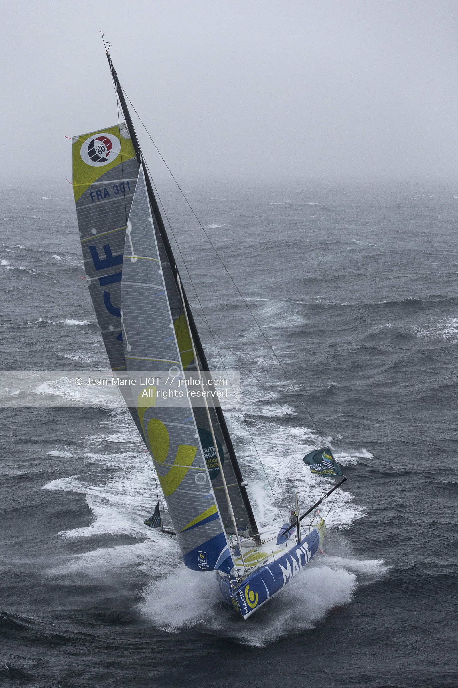 IMOCA - MACIF 2014 - BI RHUM AERIAL