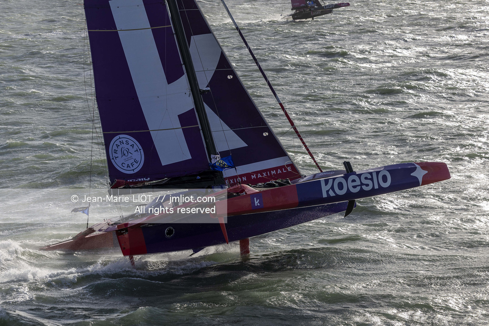 TRANSAT CAFE L’OR 2025 - DEPART OCEAN FIFTY