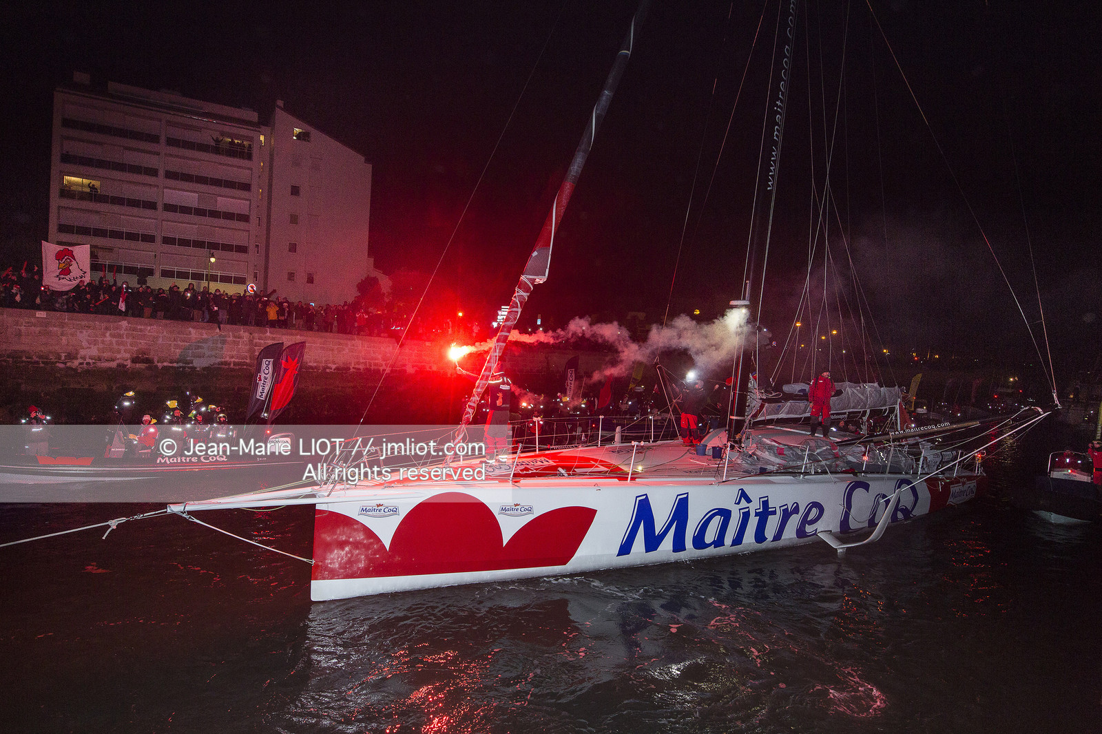 VENDEE GLOBE 2016-2017 - JEREMIE BEYOU, TROISIEME