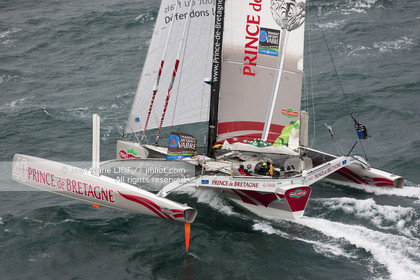 .2011 November, start of transat Jacques Vabre from Le Havre To Guadeloupe. Photo © Jean-Marie Liot