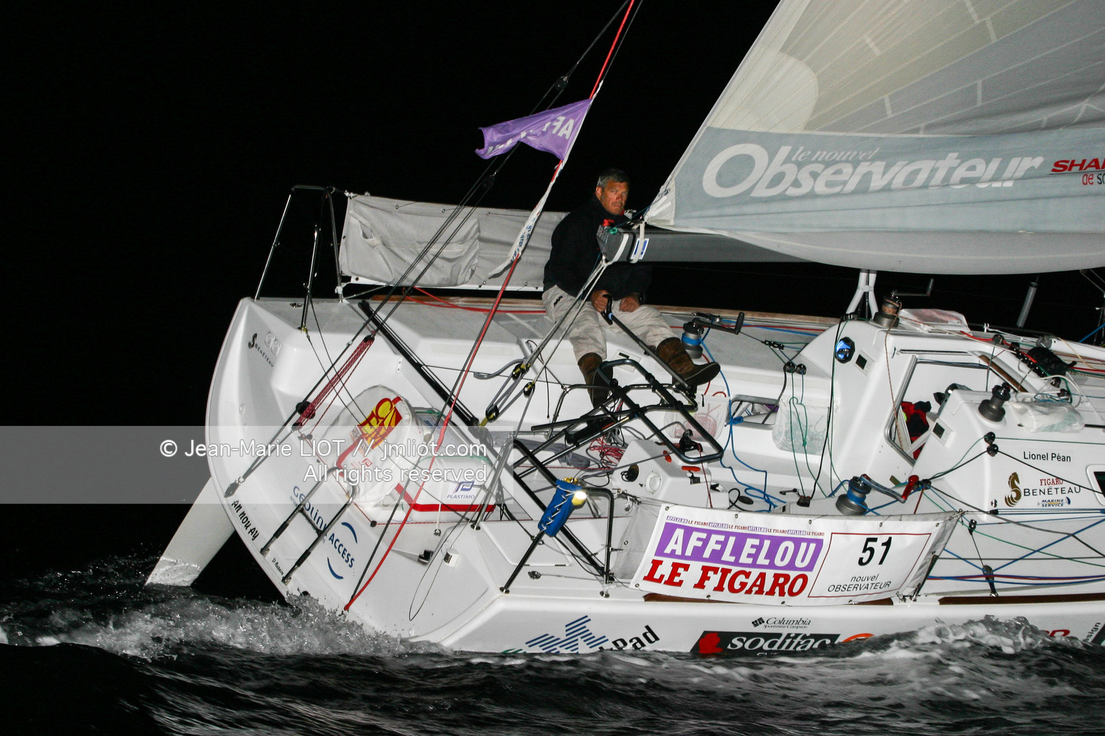 SOLITAIRE DU FIGARO 2003 - ARRIVEE