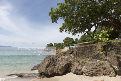 .Guadeloupe is a French overseas department located in the Antilles archipelago. The island is bordered on one side by the Caribbean Sea and the Atlantic Ocean ..The Guadeloupe is composed by two islands: Grande -Terre and Basse-Terre..Photo © Jean -Marie Liot