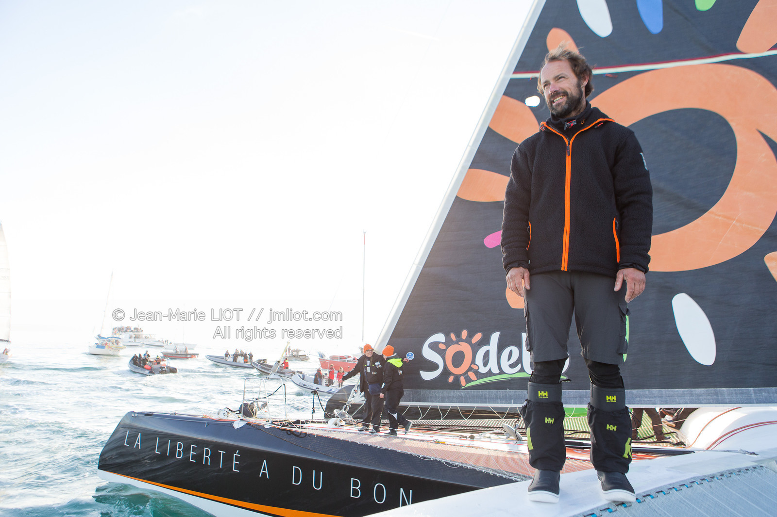 THOMAS COVILLE - RECORD AUTOUR DU MONDE EN MULTICOQUE EN SOLITAIRE 2016