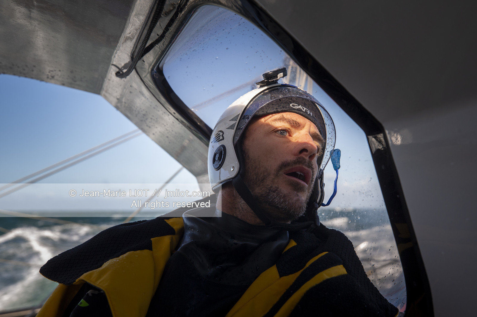 FABRICE AMEDEO ET ERIC PERON - TRANSAT JACQUES VABRE 2019 - A BORD