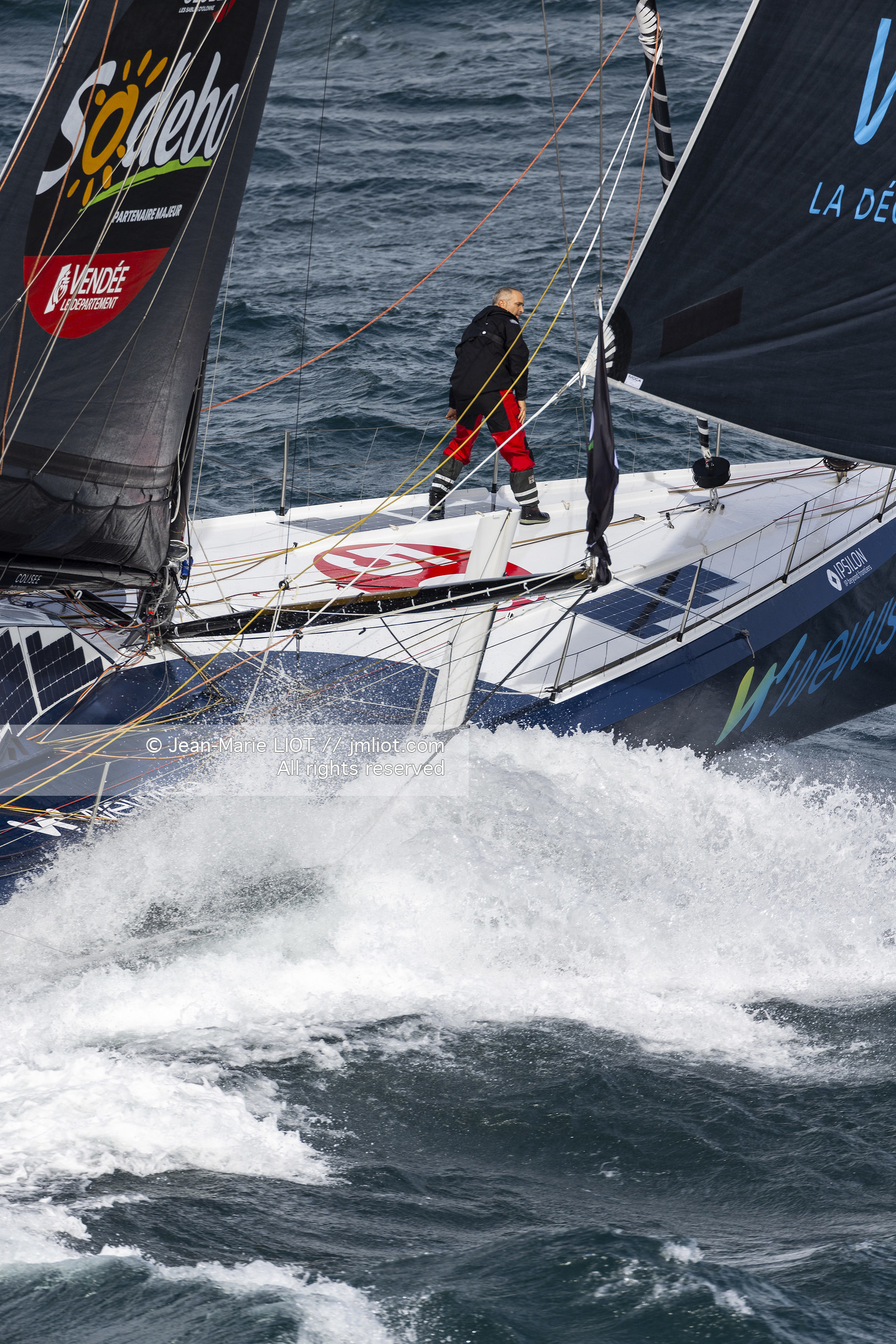 FABRICE AMEDEO 2024 - IMOCA NEXANS WEWISE - VENDEE GLOBE 2024-2025