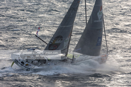 VENDEE GLOBE 2016-2017 - JEAN LE CAM - FINISTERE MER VENT
