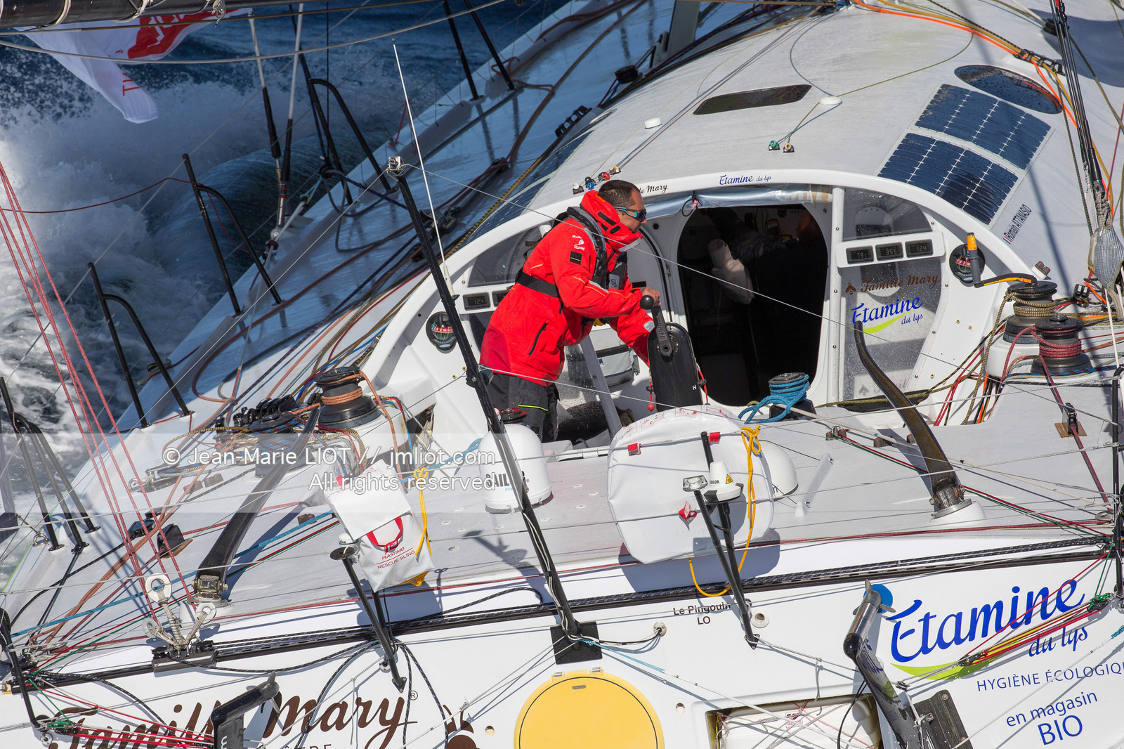 VENDEE GLOBE 2016-2017 - ROMAIN ATANASIO - FAMILLE MARY