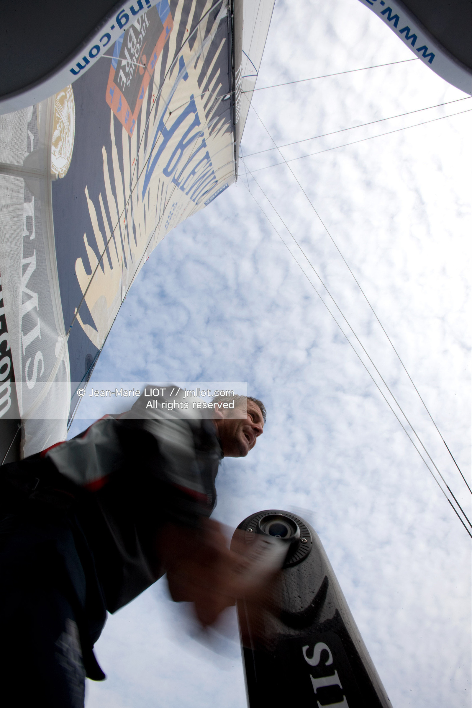 A BORD D'ARTEMIS AVEC SAM DAVIES ET SYDNEY GAVIGNET