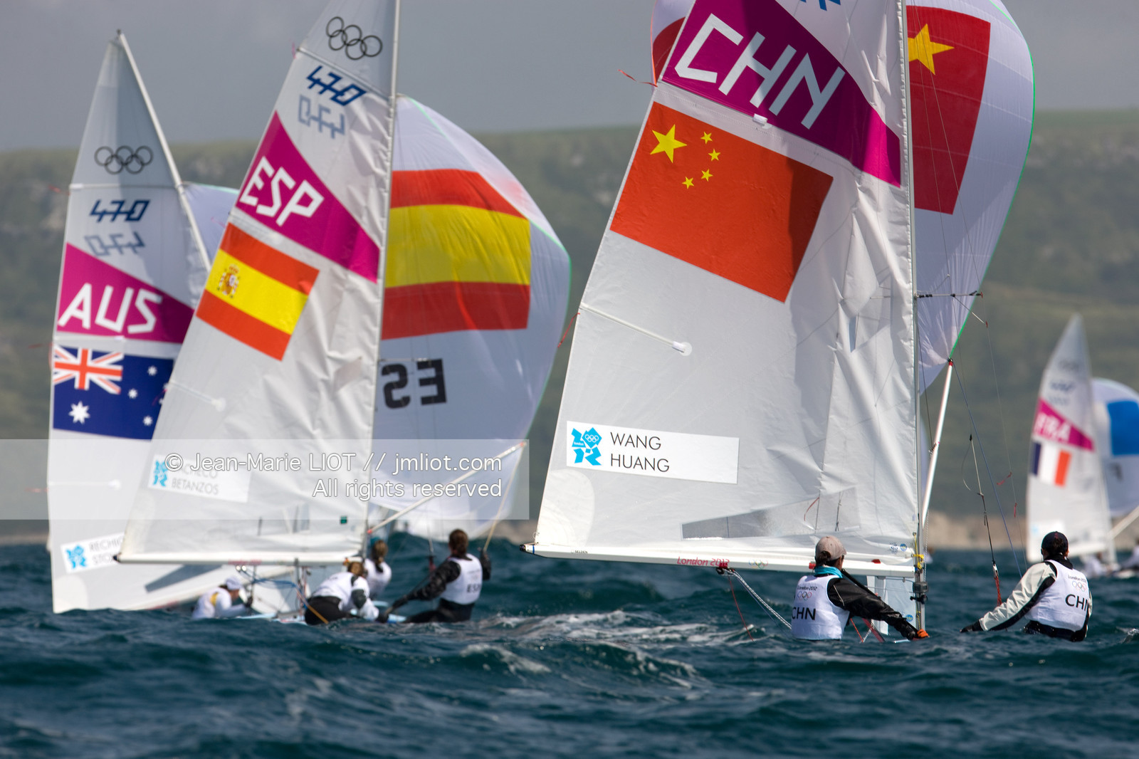 LONDON 2012 - SAILING - 470 WOMEN.