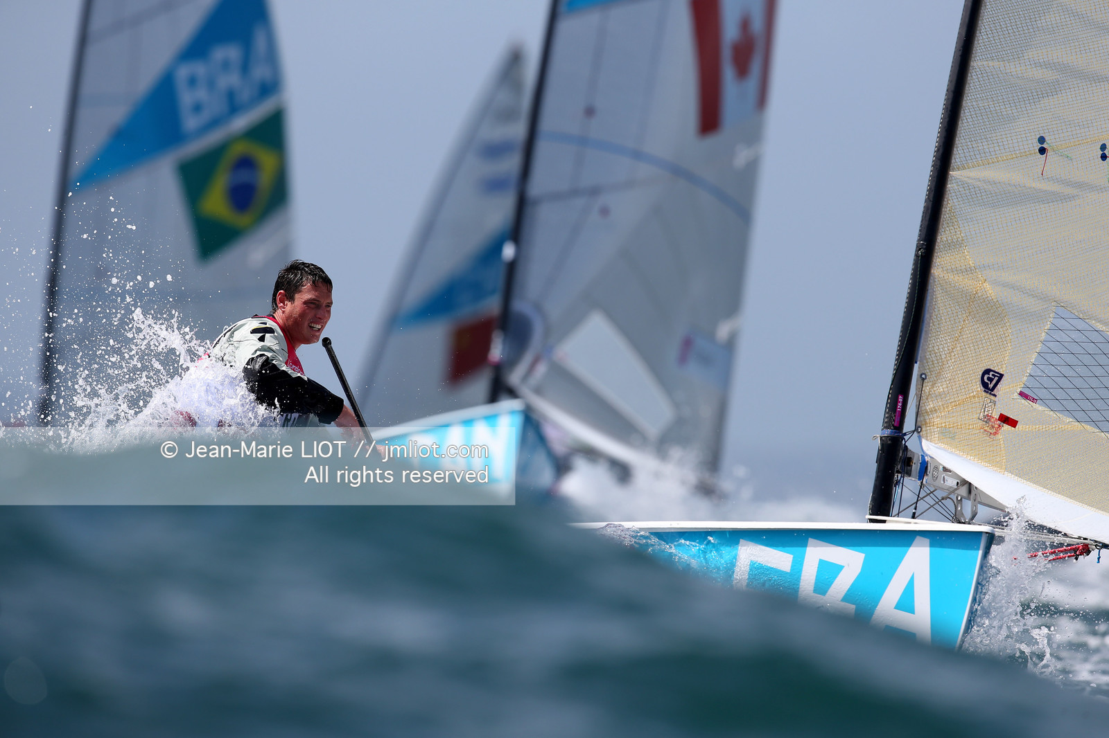 LONDON 2012 - SAILING - FINN MEN.