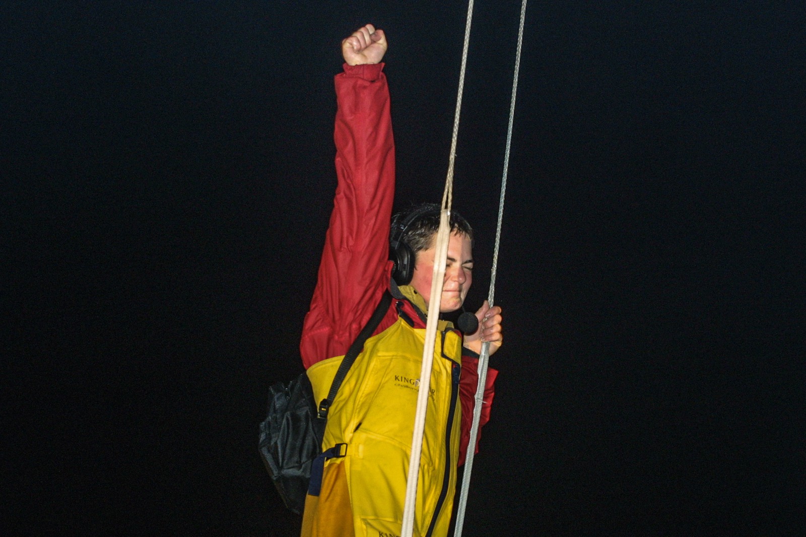 ARRIVEE ELLEN MACARTHUR - 2E