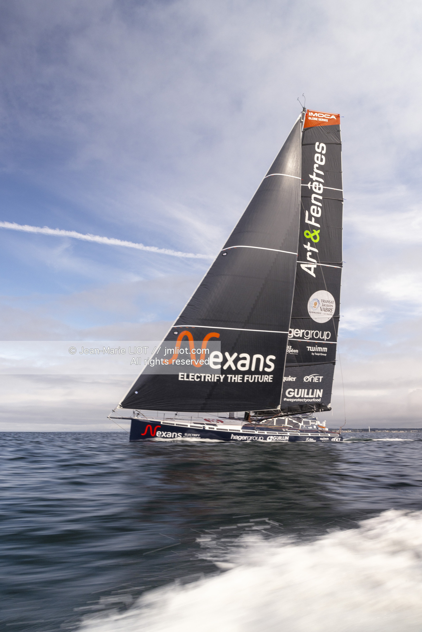 FABRICE AMEDEO 2023 - PREMIERE NAVIGATION IMOCA