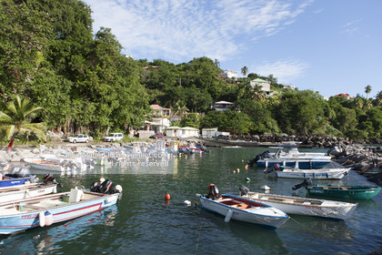 .Guadeloupe is a French overseas department located in the Antilles archipelago. The island is bordered on one side by the Caribbean Sea and the Atlantic Ocean ..The Guadeloupe is composed by two islands: Grande -Terre and Basse-Terre..Photo © Jean -Marie Liot