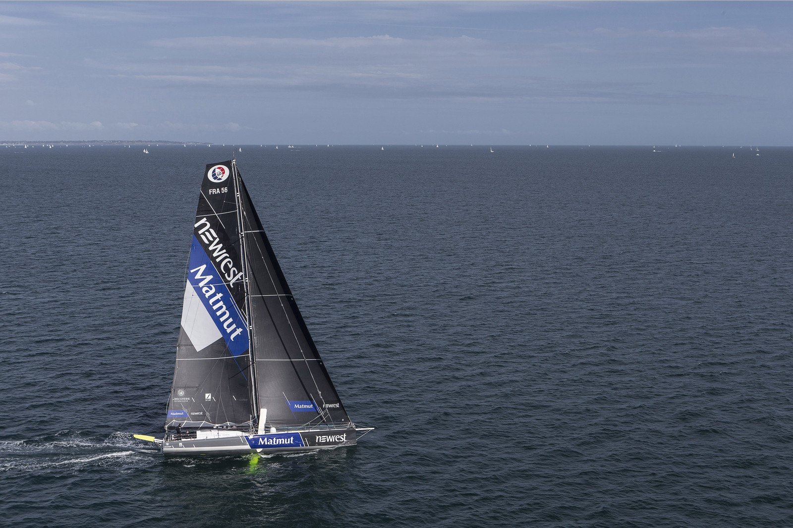 IMOCA 60 PIEDS NEWREST MATMUT - SKIPPER : FABRICE AMEDEO