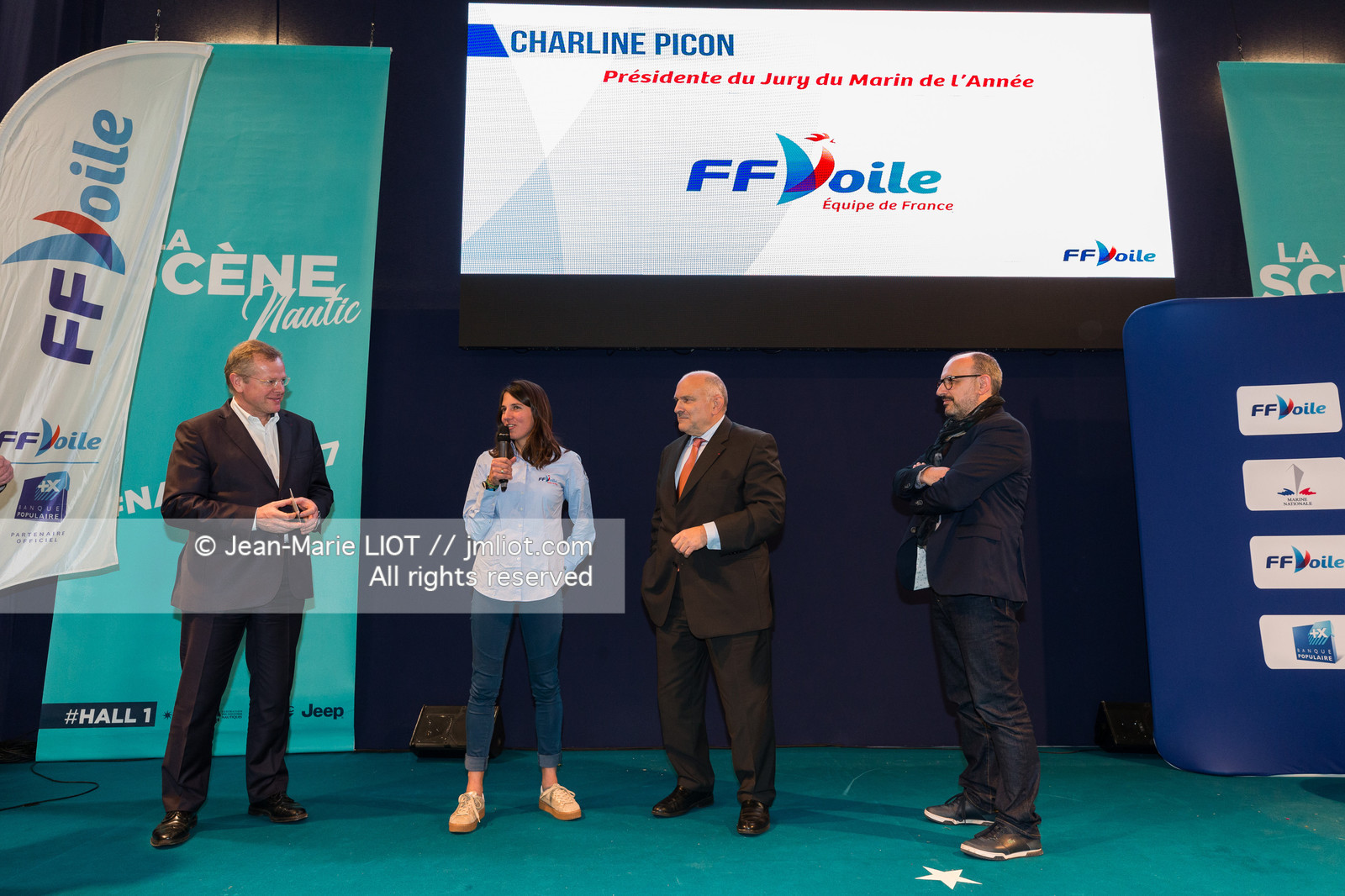 NAUTIC 2017 - FEDERATION FRANCAISE DE VOILE - MARIN DE L'ANNEE 2017