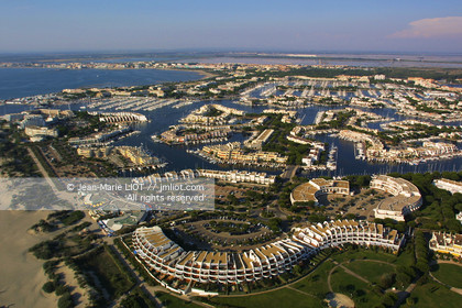 .Port Camargue, located on the town of Le Grau-du-Roi is one of the largest marinas in Europe..Photo © Jean -Marie Liot