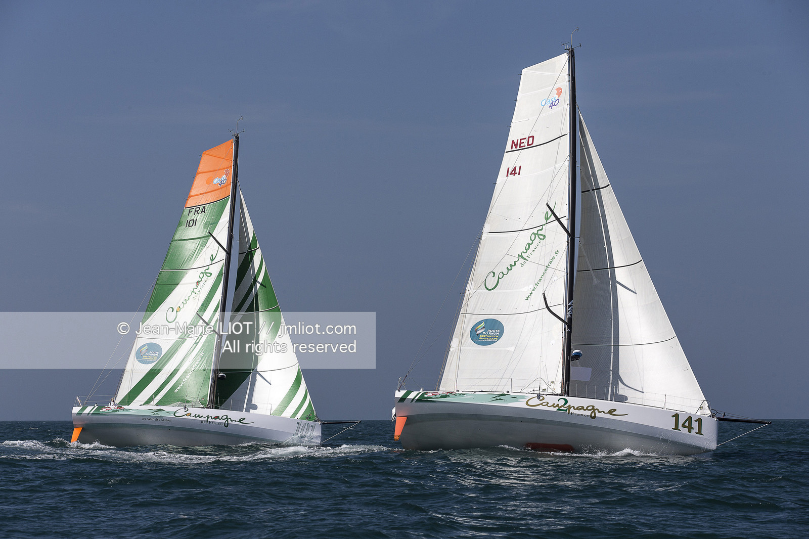 SAILING - ROUTE DU RHUM 2014 - CLASS 40 - CAMPAGNE DE FRANCE