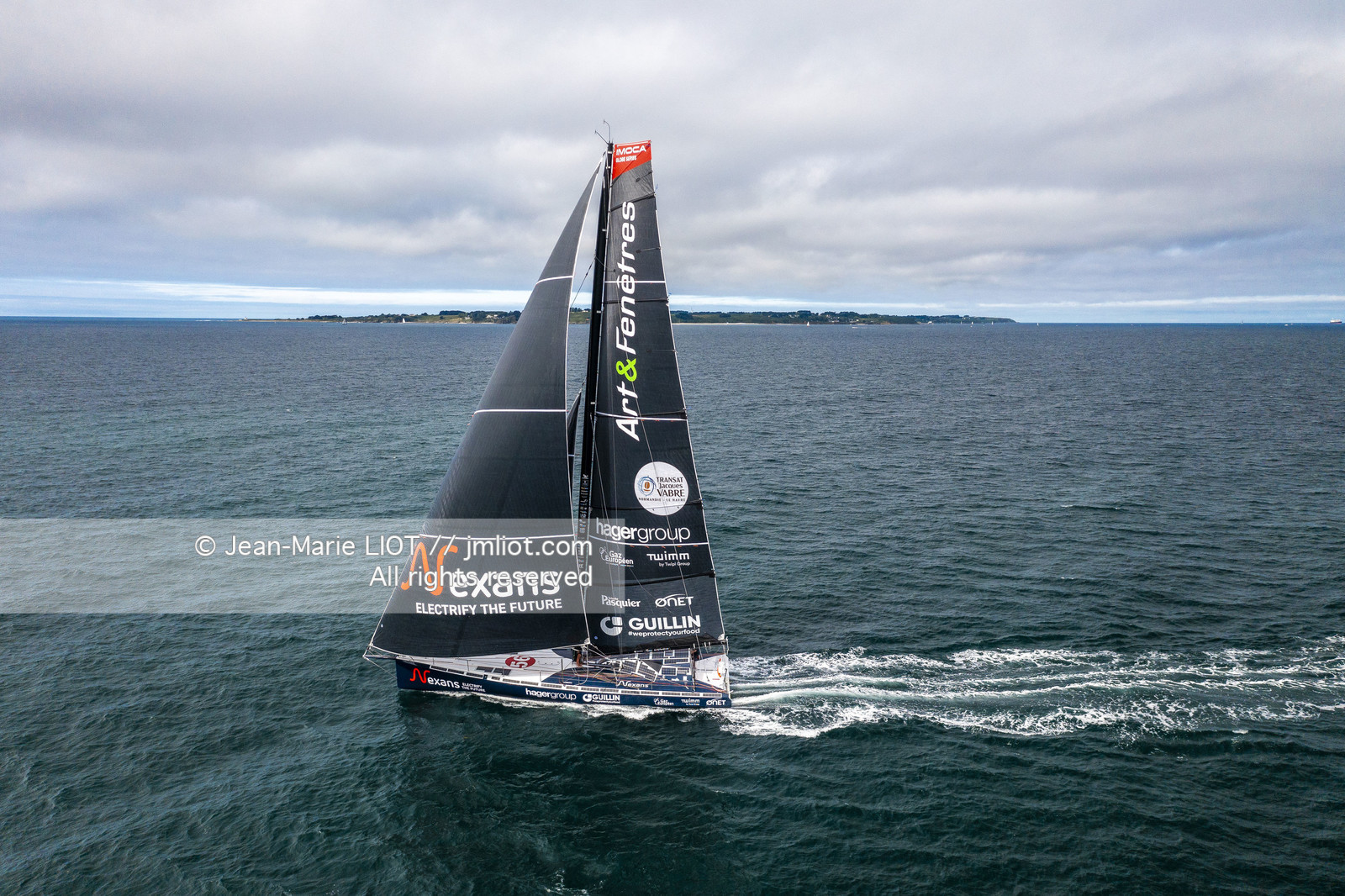 FABRICE AMEDEO 2023 - PREMIERE NAVIGATION IMOCA
