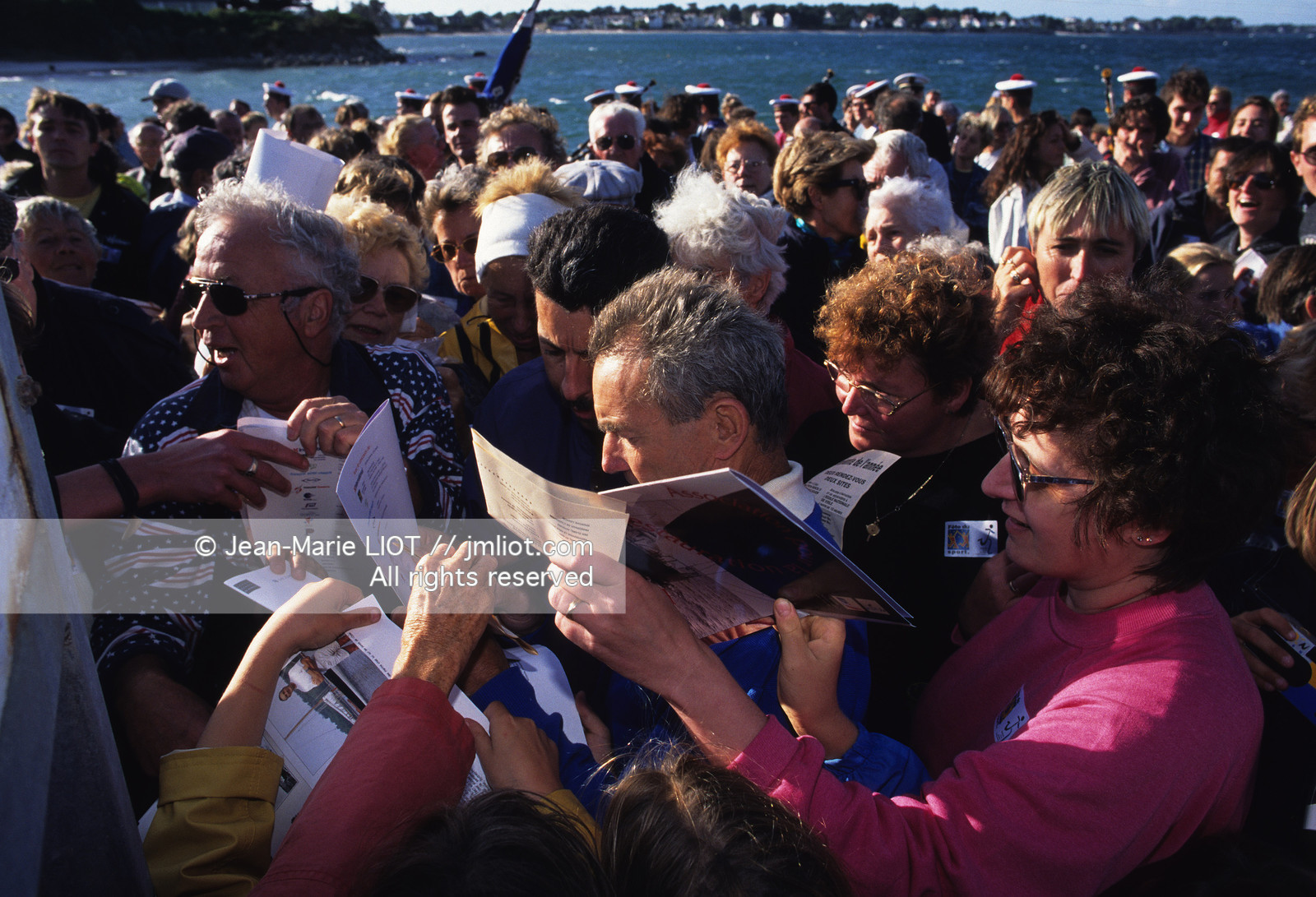 MISE A L'EAU PEN DUICK II - ERIC TABARLY
