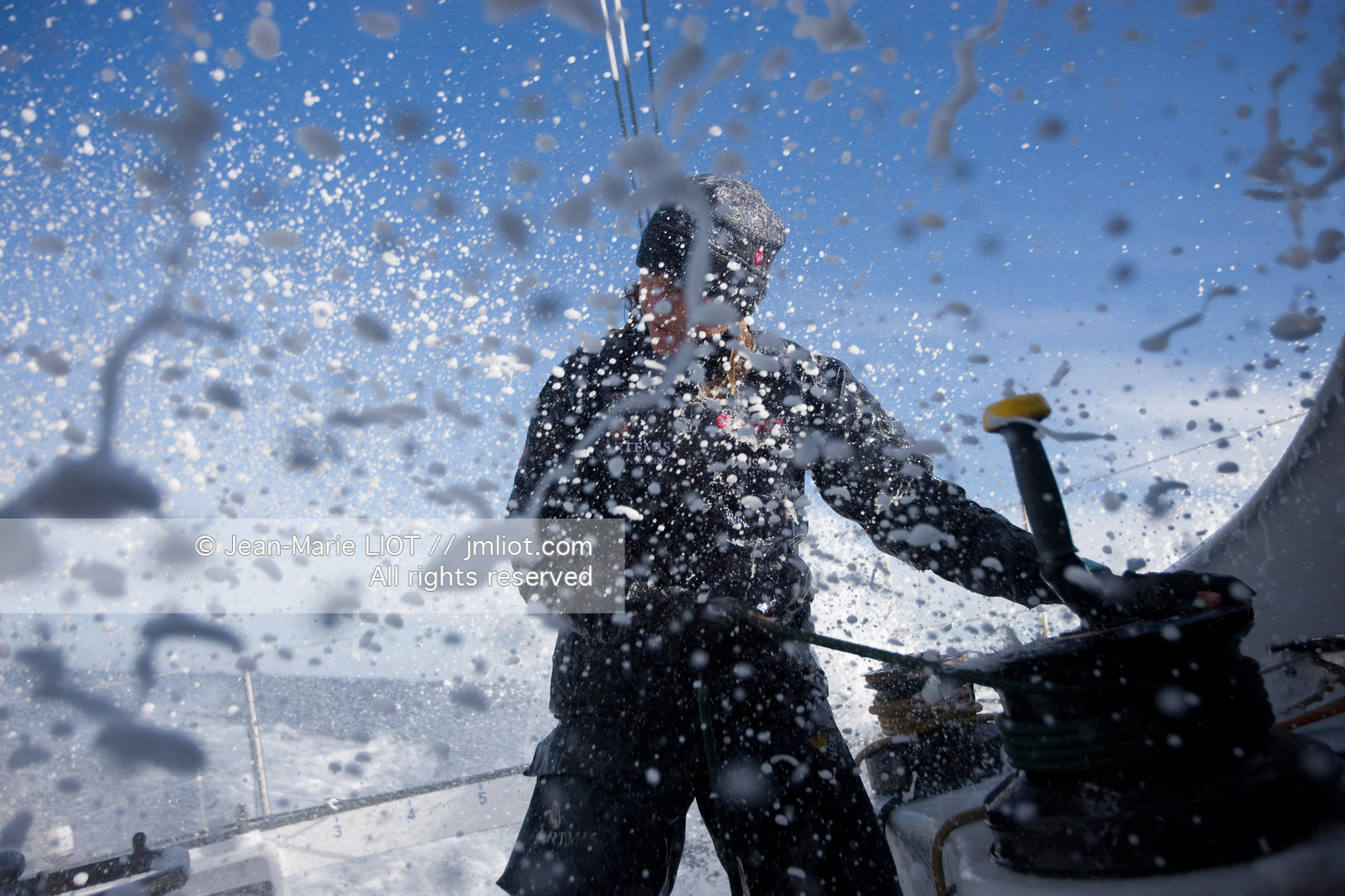 A BORD D'ARTEMIS AVEC SAM DAVIES ET SYDNEY GAVIGNET