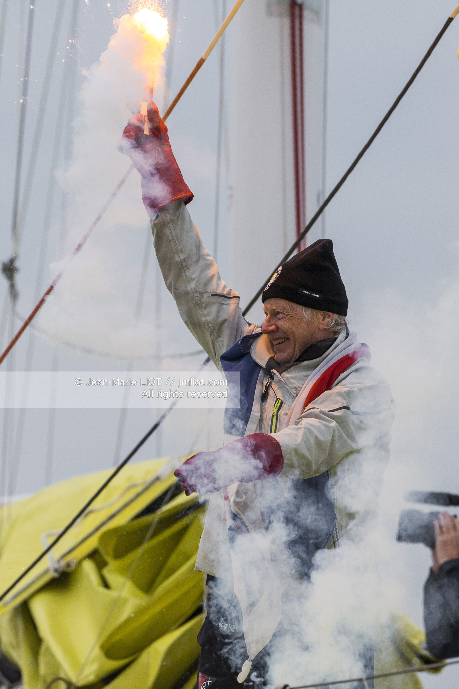 VENDEE GLOBE 2016-2017 - PIETER HEEREMA - NO WAY BACK - ARRIVEE