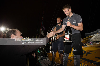 TRANSAT JACQUES VABRE 2013 GDF SUEZ - S.ROGUES ET F.DELAHAYE VAINQUEURS EN CLASS 40