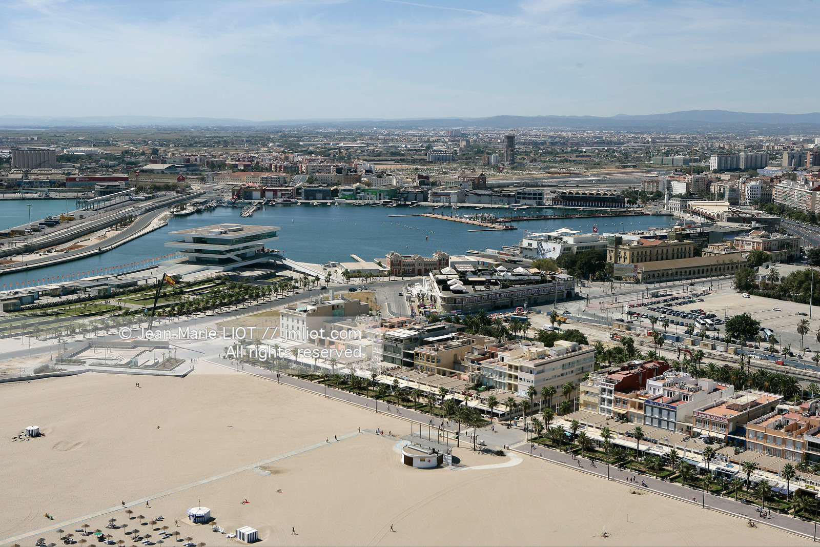 La Marina Real Juan Carlos I, Port de l'America's Cup.