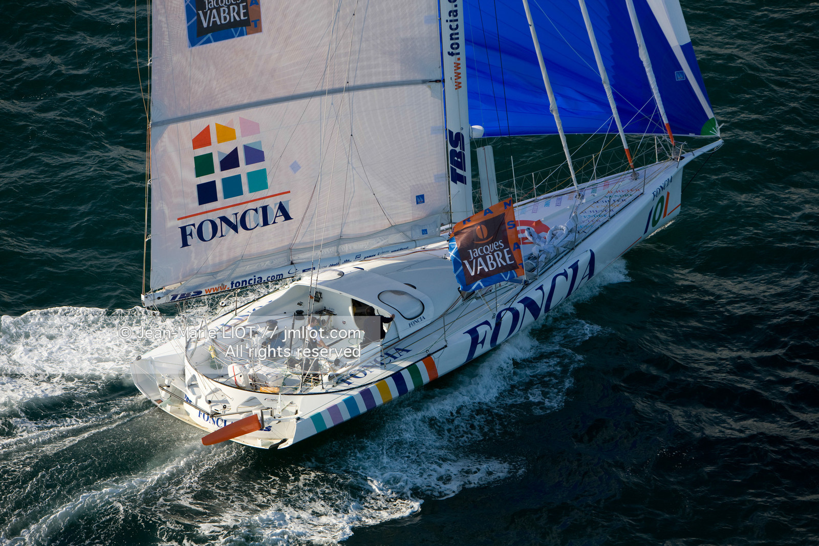 DEPART DE LA TRANSAT JACQUES VABRE.