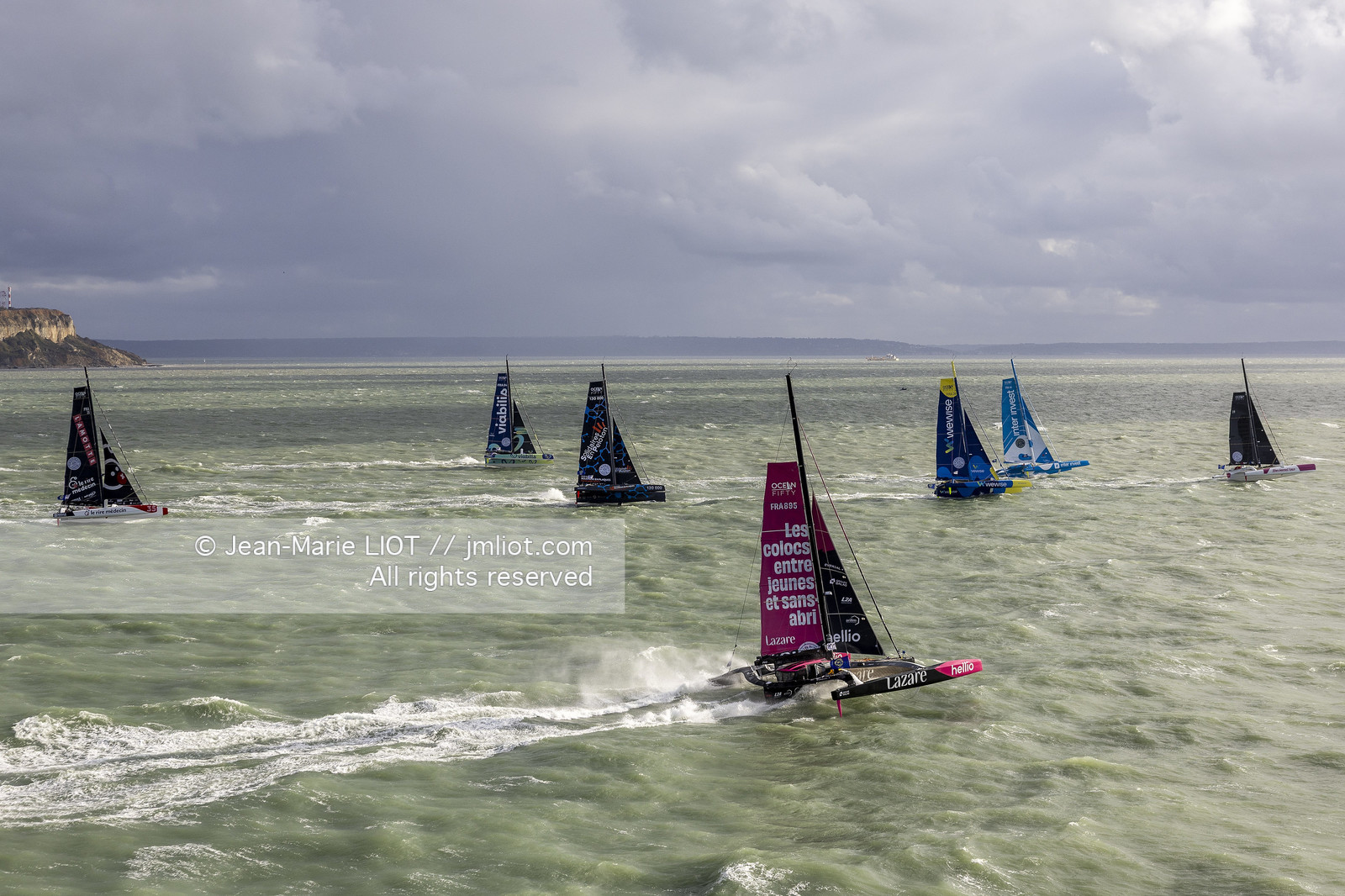 TRANSAT CAFE L’OR 2025 - DEPART OCEAN FIFTY