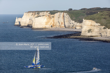 .Action during the Transat Jacques Vabre start on october 25, 2015 in Le Havre, France  - Photo Jean Marie Liot   DPPI