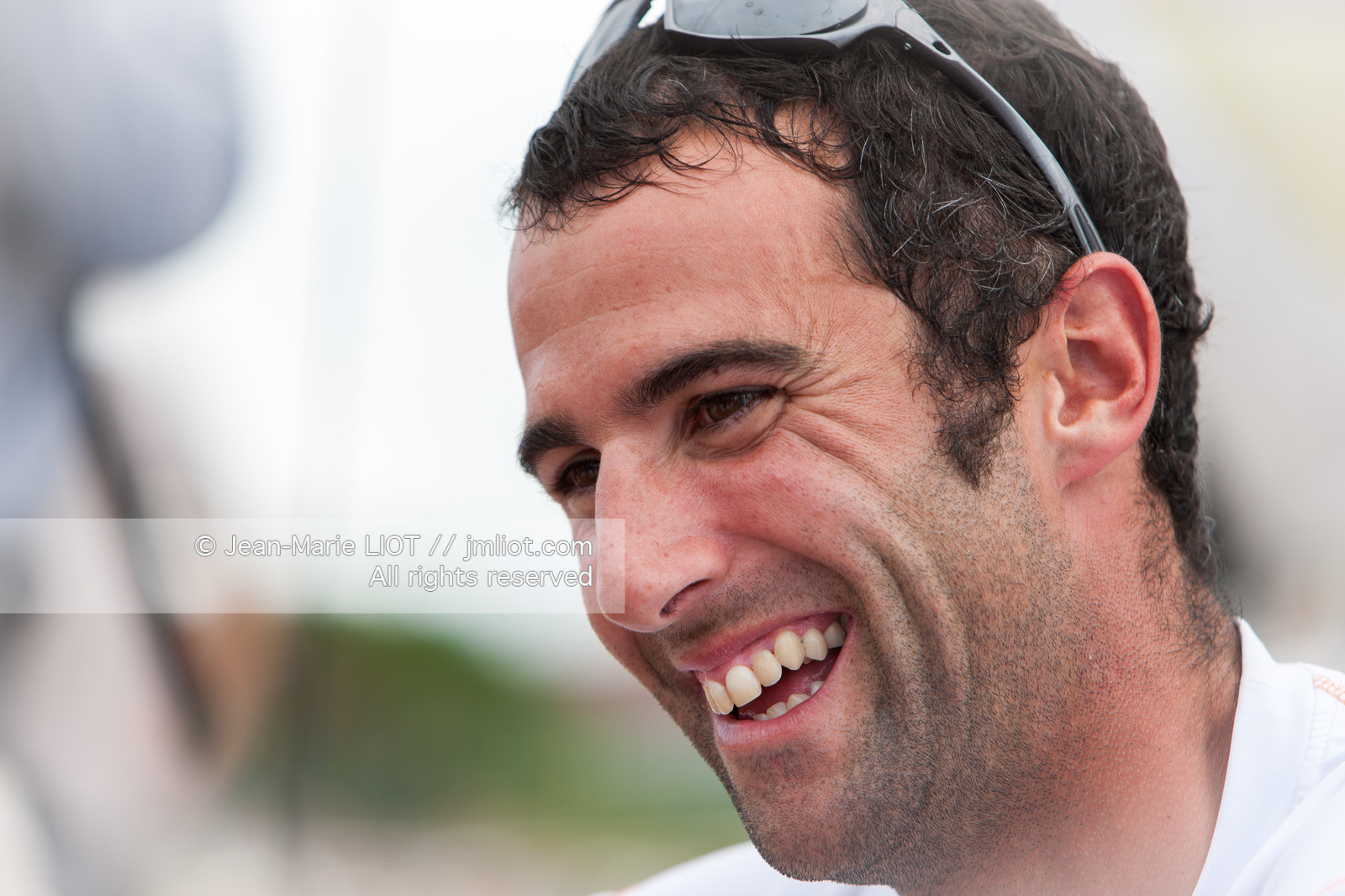 ROUTE DU RHUM 2010 - ARRIVEE DE ARMEL LE CLEAC'H