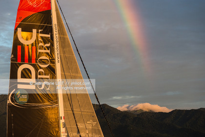 FRANCIS JOYON - ROUTE DU RHUM 2018 - ARRIVEE