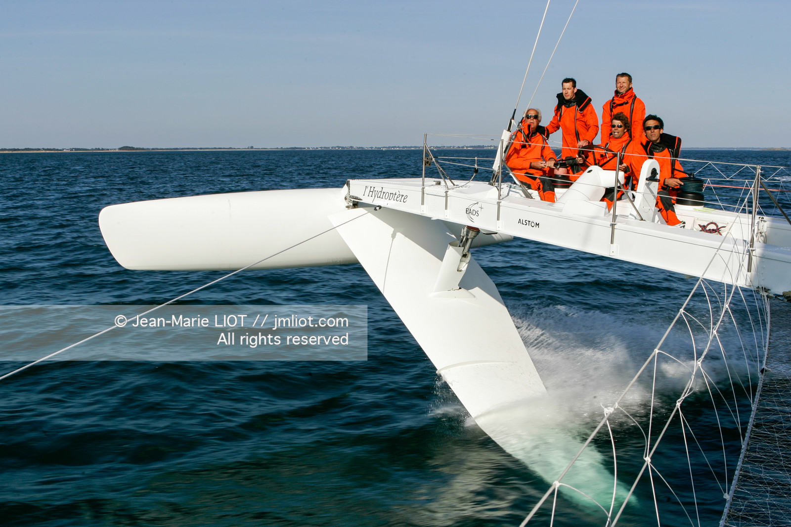 UN VOL EN HYDROPTERE