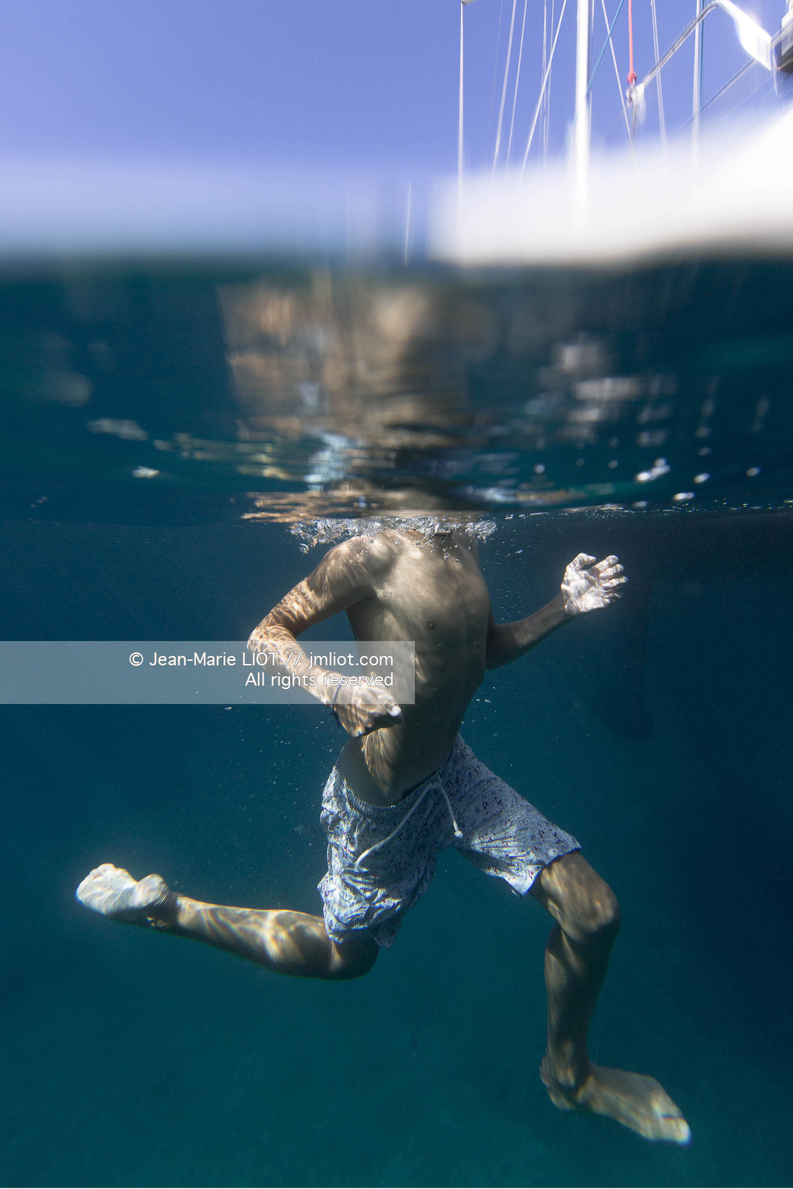 Aout 2015 mouillage à Porquerolles, découverte de l'île..Photos © JEAN-MARIE LIOT - www.jmliot.com