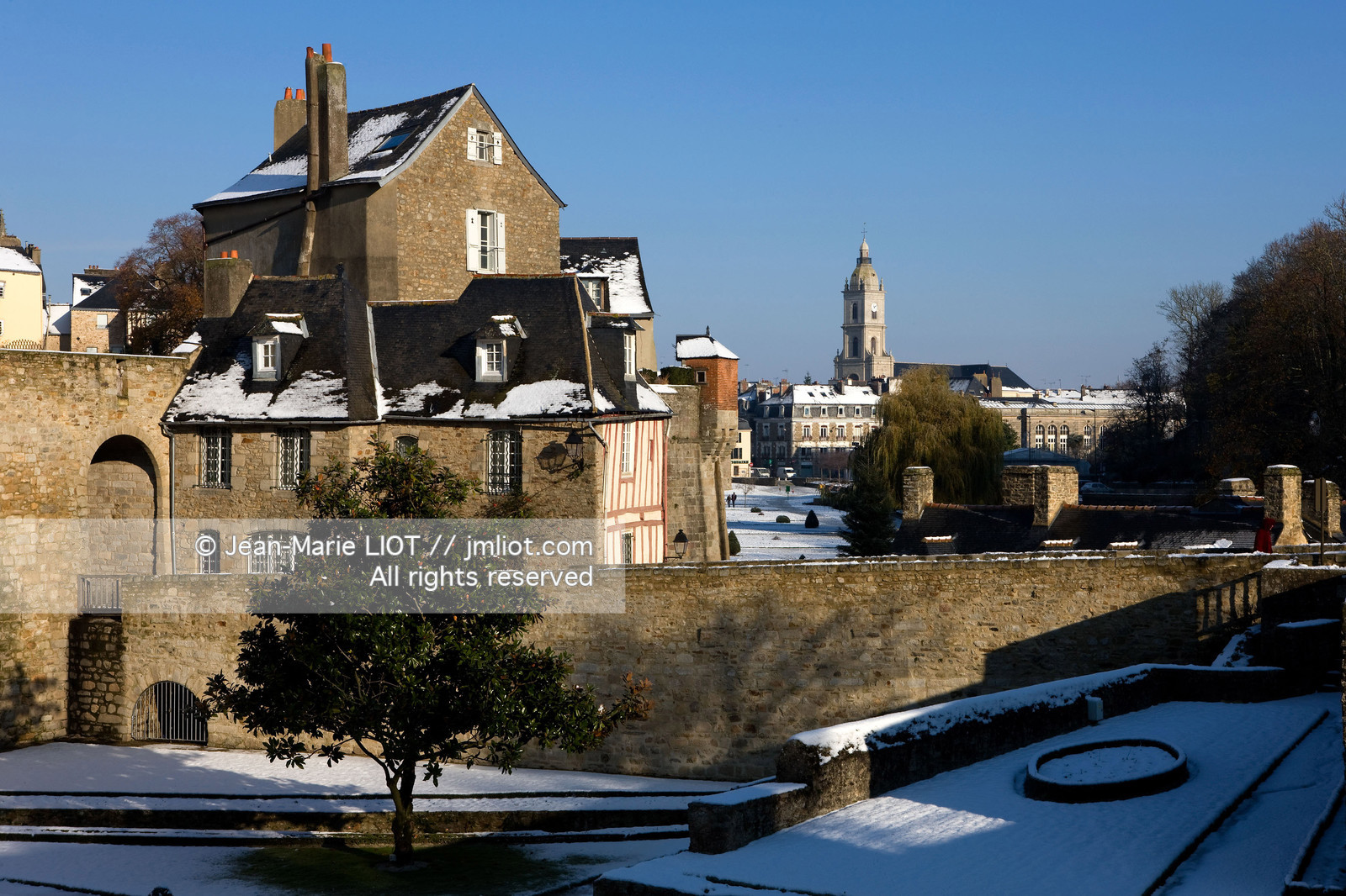 VANNES SOUS LA NEIGE