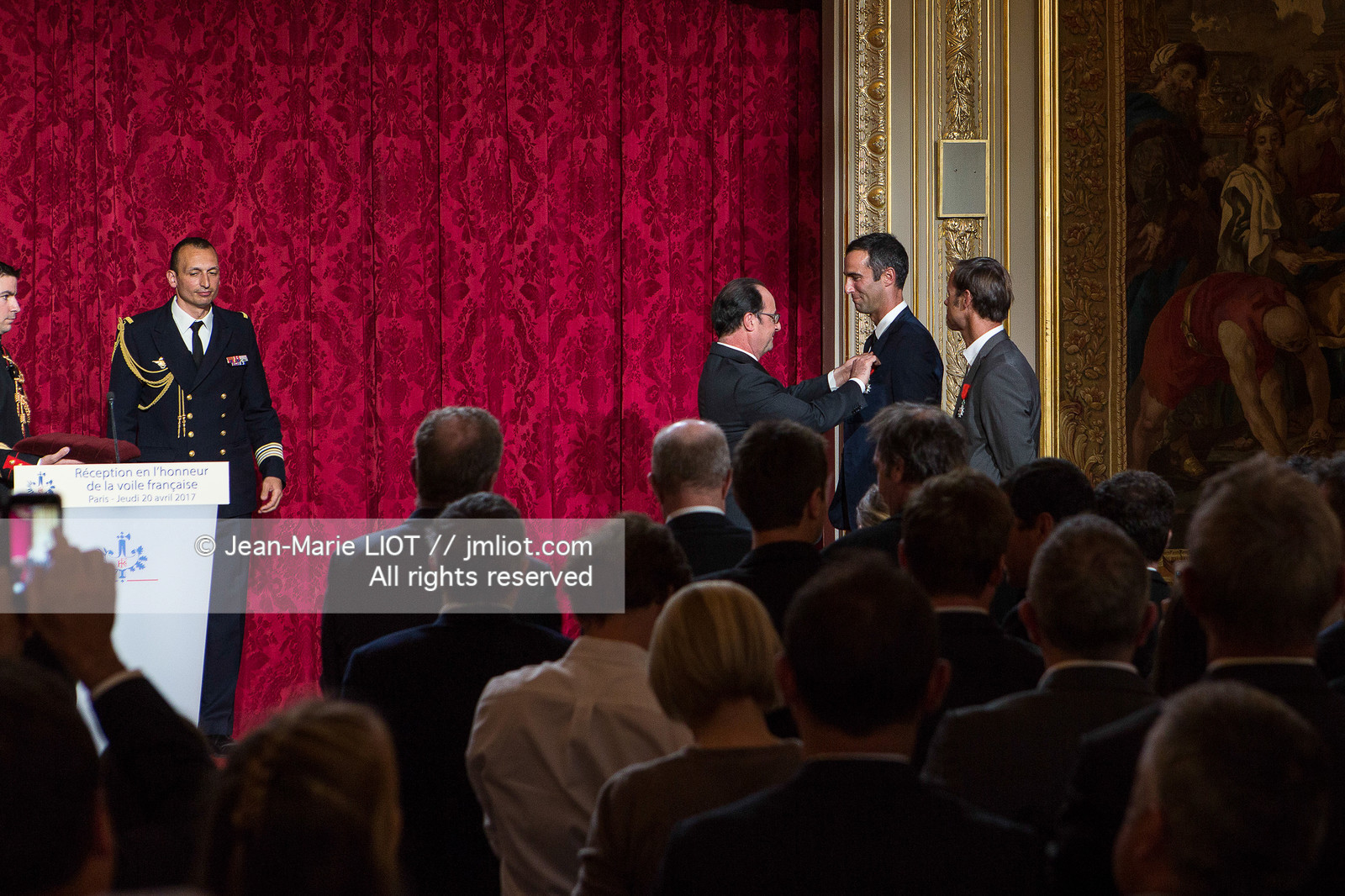 VENDEE GLOBE - RECORD - LEGION D'HONNEUR - ELYSEE