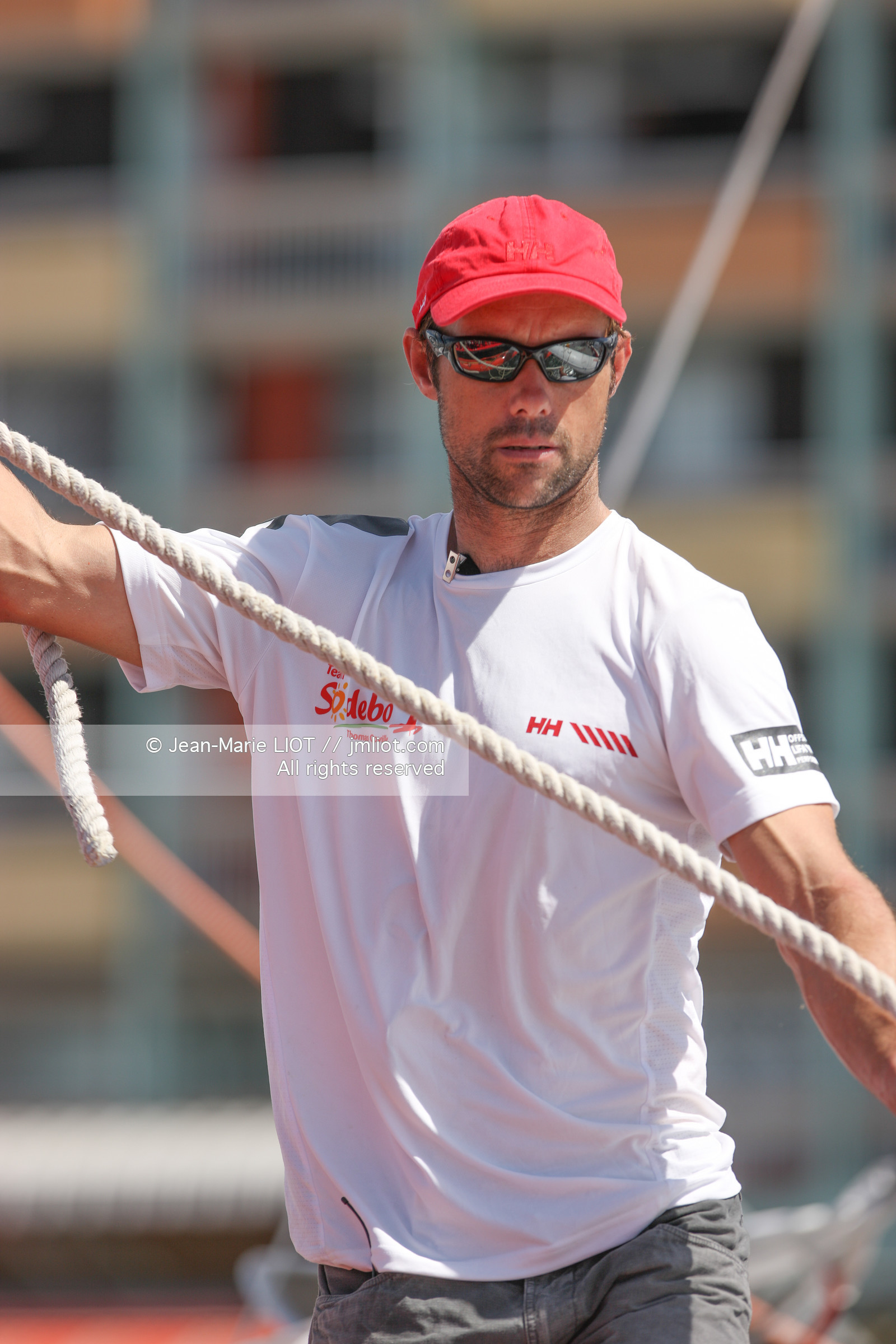 ROUTE DU RHUM 2010 - MAXI TRIMARAN SODEBO - THOMAS COVILLE