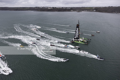 THOMAS COVILLE - ARKEA ULTIM CHALLENGE - ARRIVEE