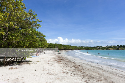.Guadeloupe is a French overseas department located in the Antilles archipelago. The island is bordered on one side by the Caribbean Sea and the Atlantic Ocean ..The Guadeloupe is composed by two islands: Grande -Terre and Basse-Terre..Photo © Jean -Marie Liot