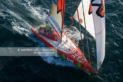 DEPART DE LA TRANSAT JACQUES VABRE.