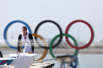 LONDRES 2012 - JEUX OLYMPIQUES A WEYMOUTH DU 27 JUILLET AU 12 AOUT 2012 - PREMIERE SEMAINE.