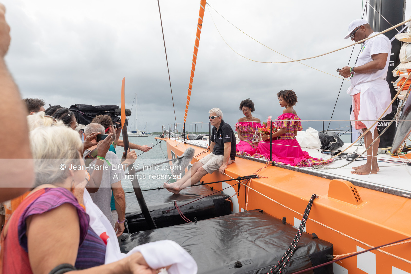 VINCENT RIOU - ROUTE DU RHUM 2018 - ARRIVEE