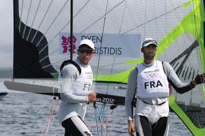 LONDON 2012 - SAILING - 49ER MEN.