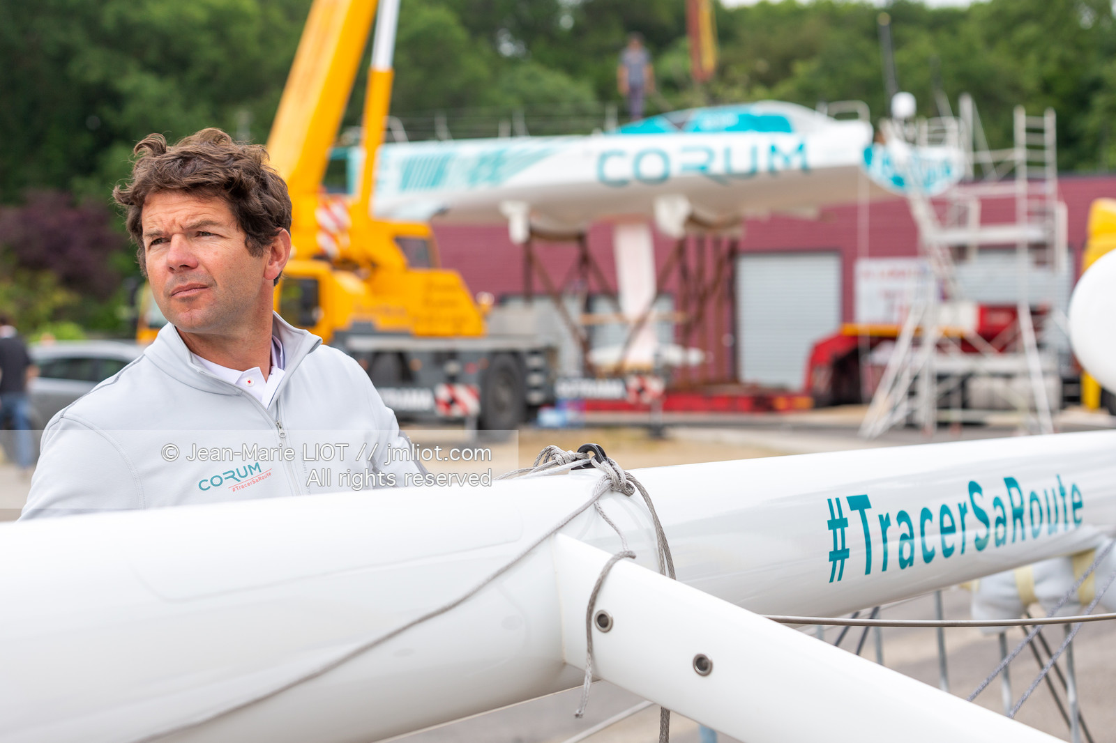 NICOLAS TROUSSEL - CLASS 40 CORUM - 2018 - MISE A L'EAU