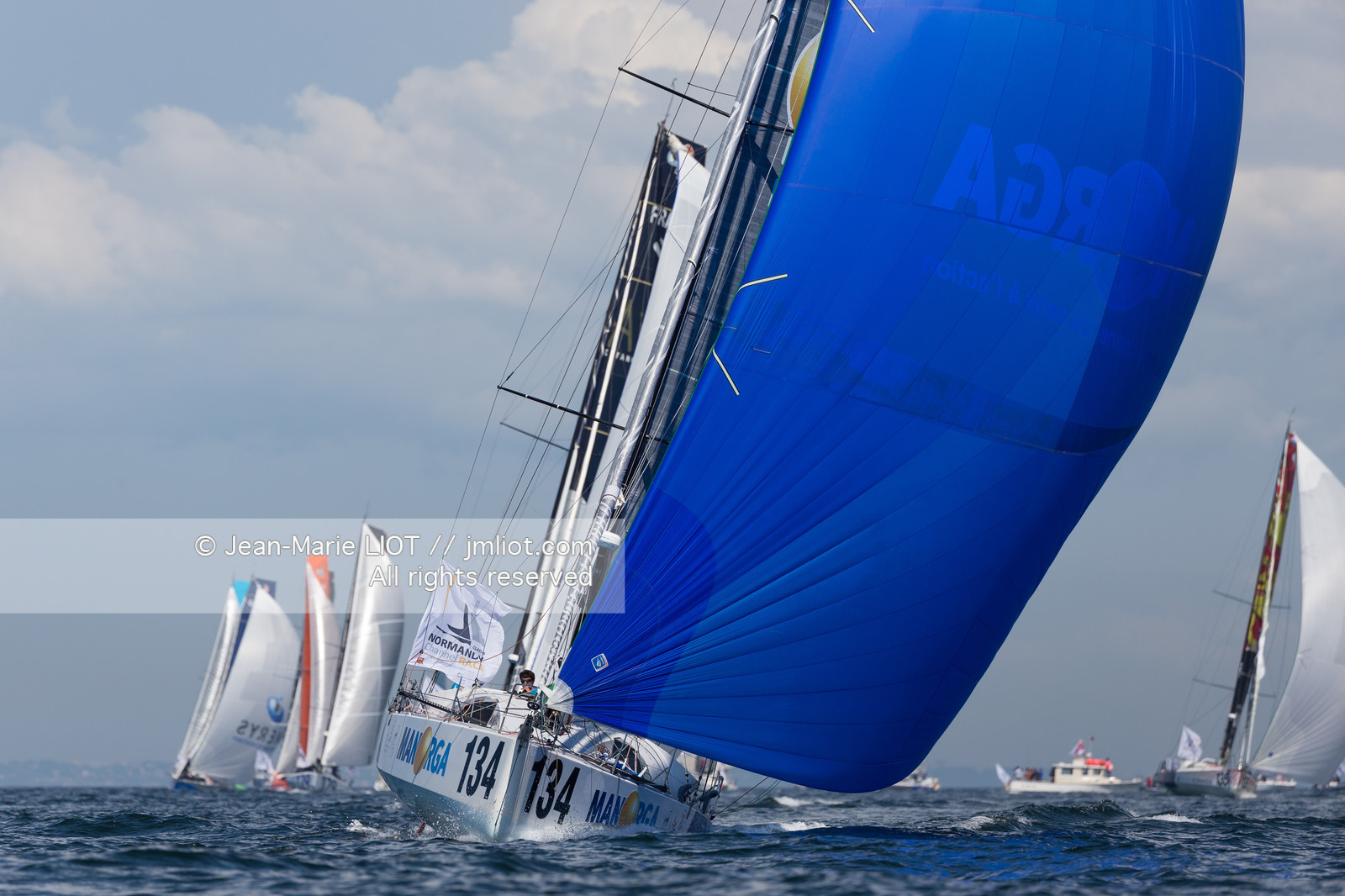 NORMANDY CHANNEL RACE 2018 - DEPART