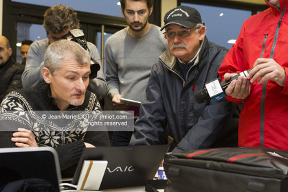 IDEC SPORT- ARRIVEE  RECORD TROPHEE JULES VERNE
